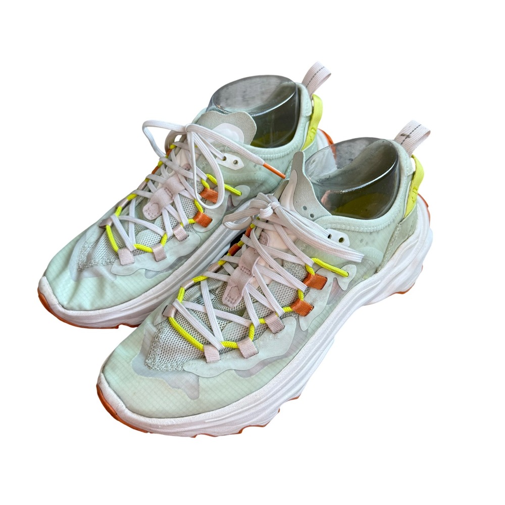 Sorel Kinetic Breakthru Tech Lace Sneakers Sea Salt Gum NL4691-309 Womens 8.5